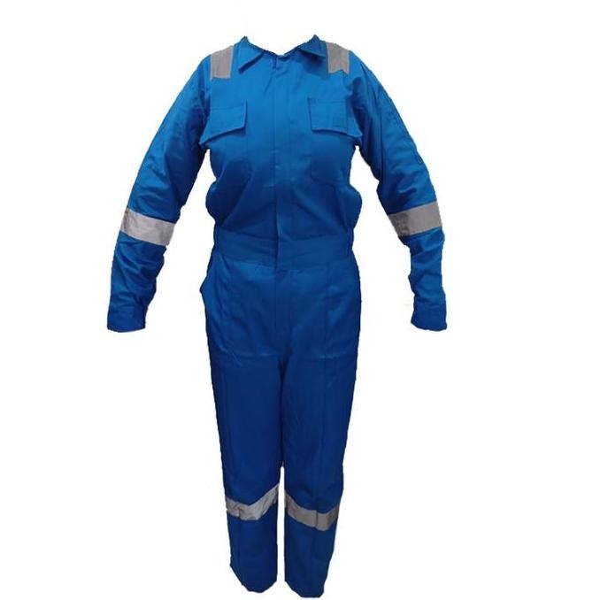 . Baju Terusan wearpack warna Biru pertamina / Seragam Safety