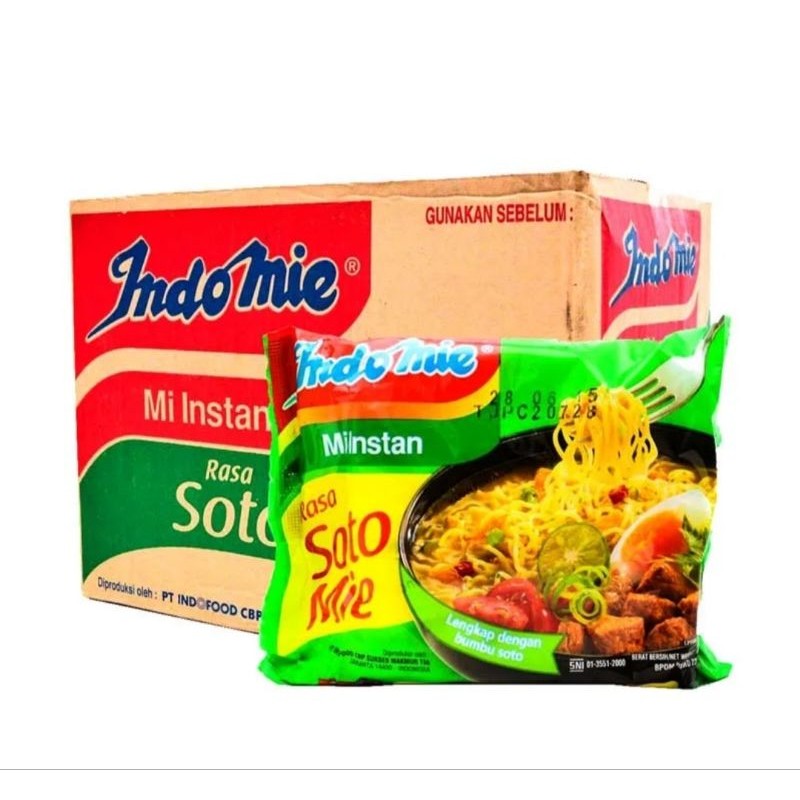 

INDOMIE SOTO MIE 1 DUS ISI 40 PCS