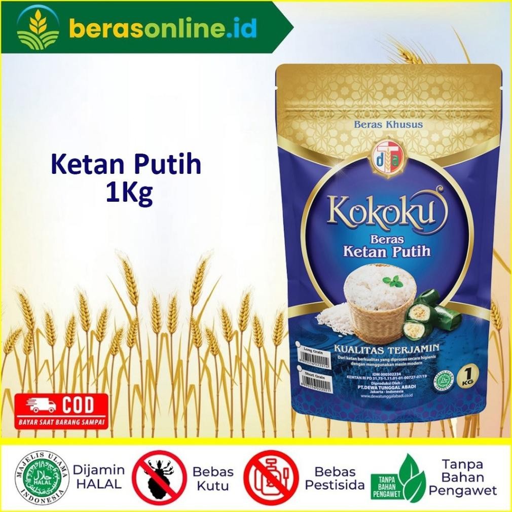 

Beras Ketan Putih 1kg - Nutrisi Tinggi Dan Sehat