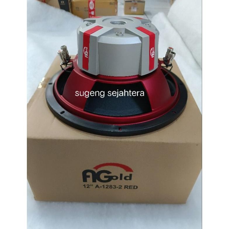 Fe24 Aw-96 Subwoofer Acoustic Golg 12 Inch Ac 1283 Red Murah