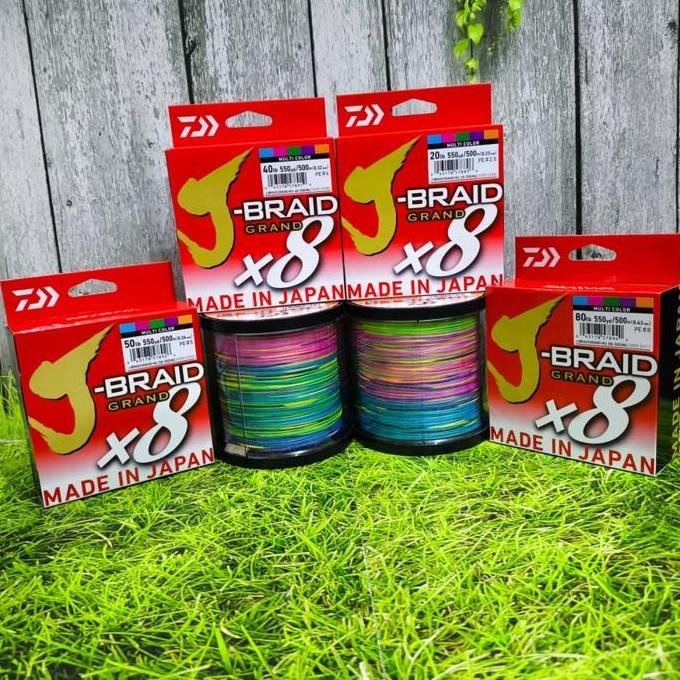 * SENAR PE DAIWA JBRAID GRAND X8 500M | 500 YDS | PILIH UKURAN *