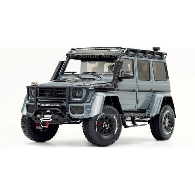 1/18 ALMOST REAL MERCEDES G CLASS BRABUS ADVENTURE GREY DIECAST