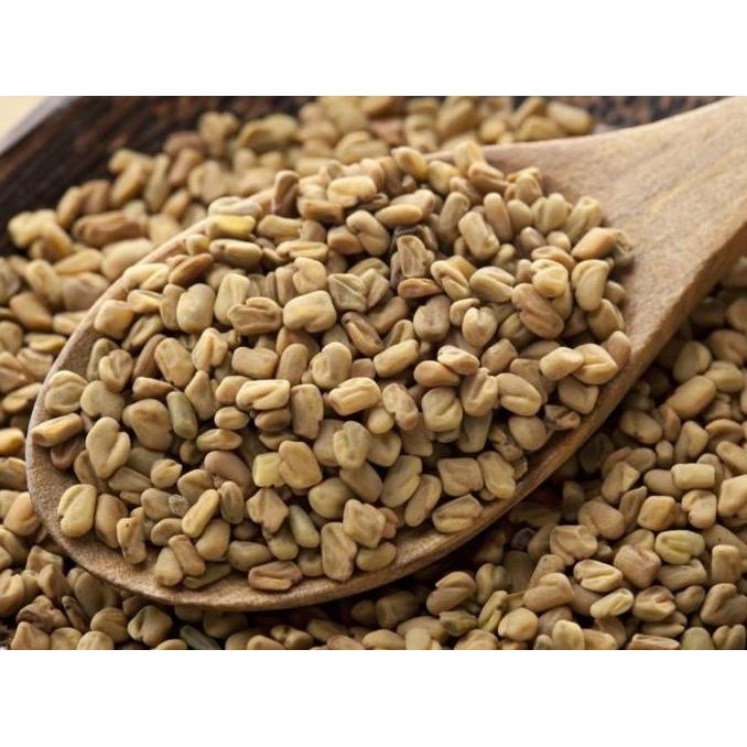 

------] Biji Kelabat 500gram / Fenugreek Seeds / Klabat Biji / Hulbah