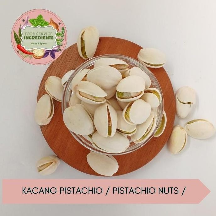 

Buruan beli] Kacang pistachio 250gr / pistachio nuts / kacang arab / fustuk / panggang / kacang oleh-oleh haji.