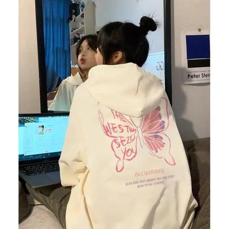 [original] koikoo sweater hoodie wanita oversize korean style | atasan wanita terbaru hoodie | baju 