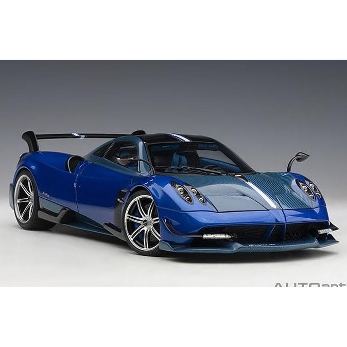 1/18 AUTOART PAGANI HUAYRA BC BLUE CARBON DIECAST MINIATUR NOT CINQUE
