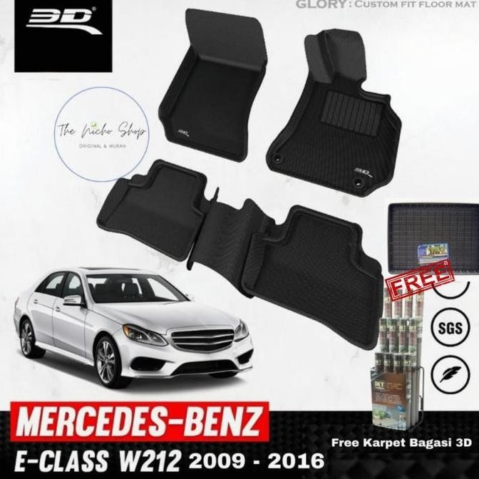 Karpet Mobil 3D KAGUMAT Mercedes Benz E-Class W212 2009-2016 Original