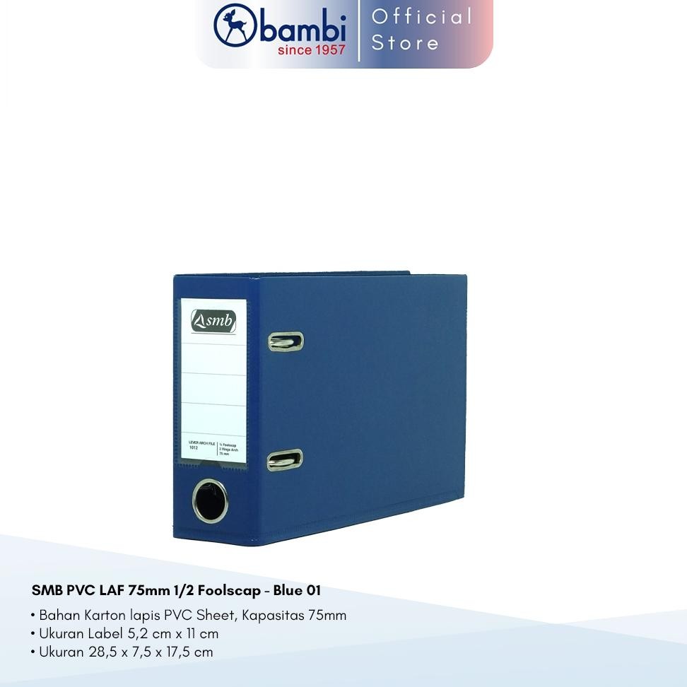 

TERLARIS Bambi x SMB Lever Arch File Ordner Voucher All Color Jumbo Size 75 mm Original Siap kirim