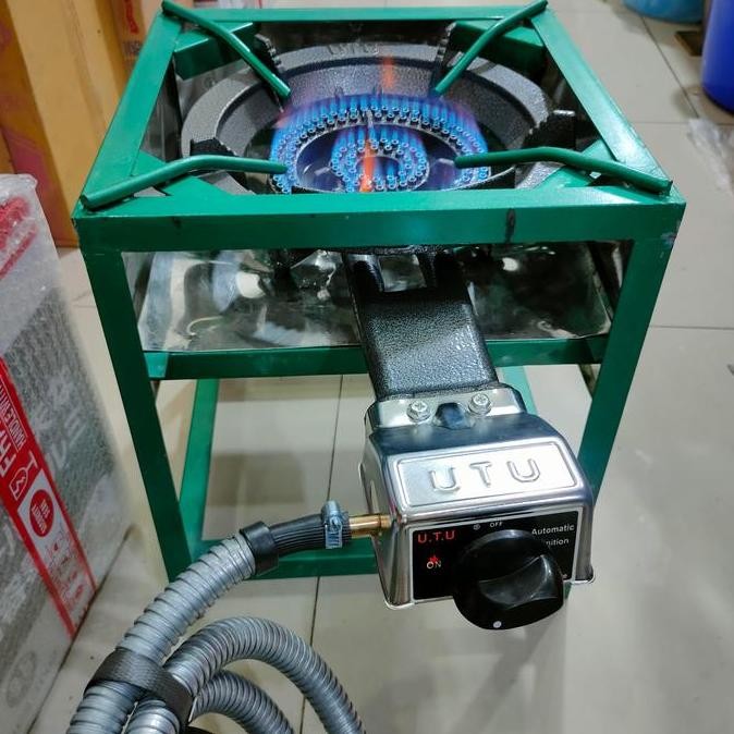 Promo | Kompor Gas 1 Tungku 1 Set Lengkap/Kompor Gas Besar Api Seribu