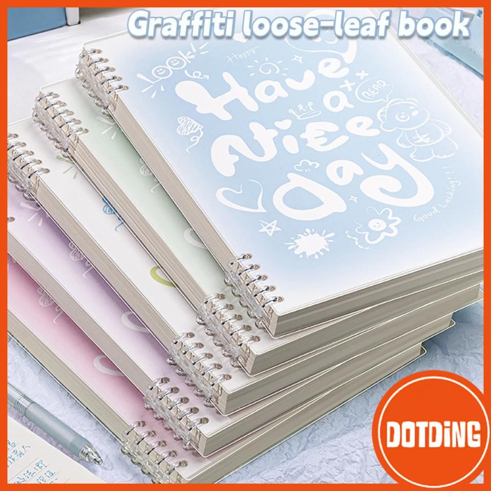 

READY STOCK [COD] Buku Catatan Lepas B5/A5 Kertas 80 GSM yang Dapat Dilepas Kumparan Anti Lengket Buku Harian Perlengkapan Alat Tulis Kantor Sekolah Khusus Pelajar