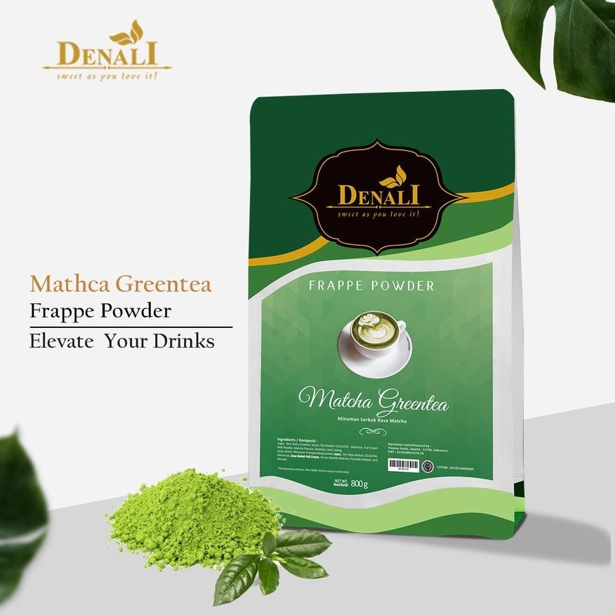 

Denali Matcha Green Tea Powder 800 Gram - 01 (Baru)