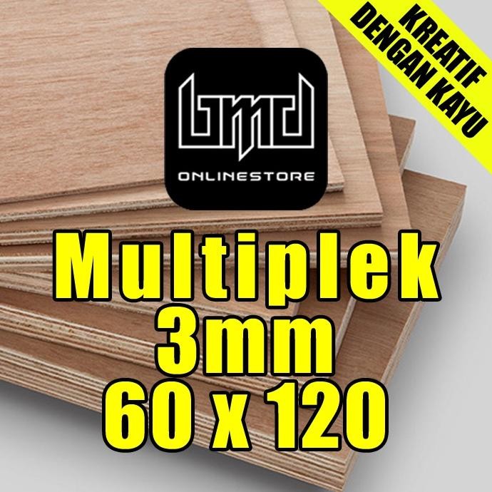 Triplek /Multiplek 3mm ( 60x120 )cm