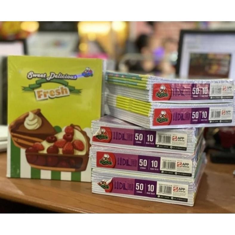 

READY STOCK Buku Tulis Kwarto DODO 50 lembar (10pc)