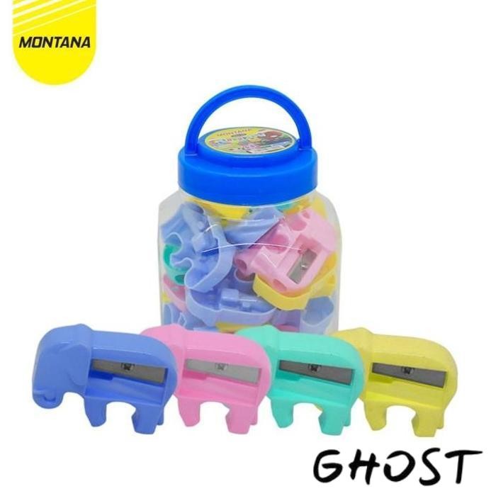 

Sale Montana Animal Sharpener / Rautan Pensil Anak Senang Lucu Cakep / Serutan Tabung Plastik Tsj-24