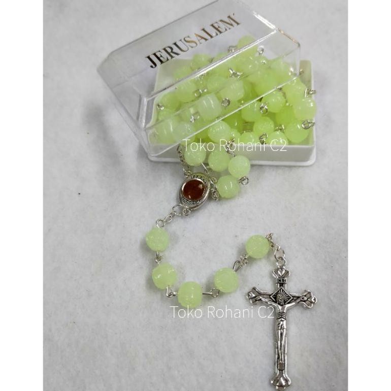 Wes-24 Gb29 Rosario Fosfor Mawar - Rosario Fosfor Oval - Rosario Oval - Rosario Mawar - Rosario Jeru