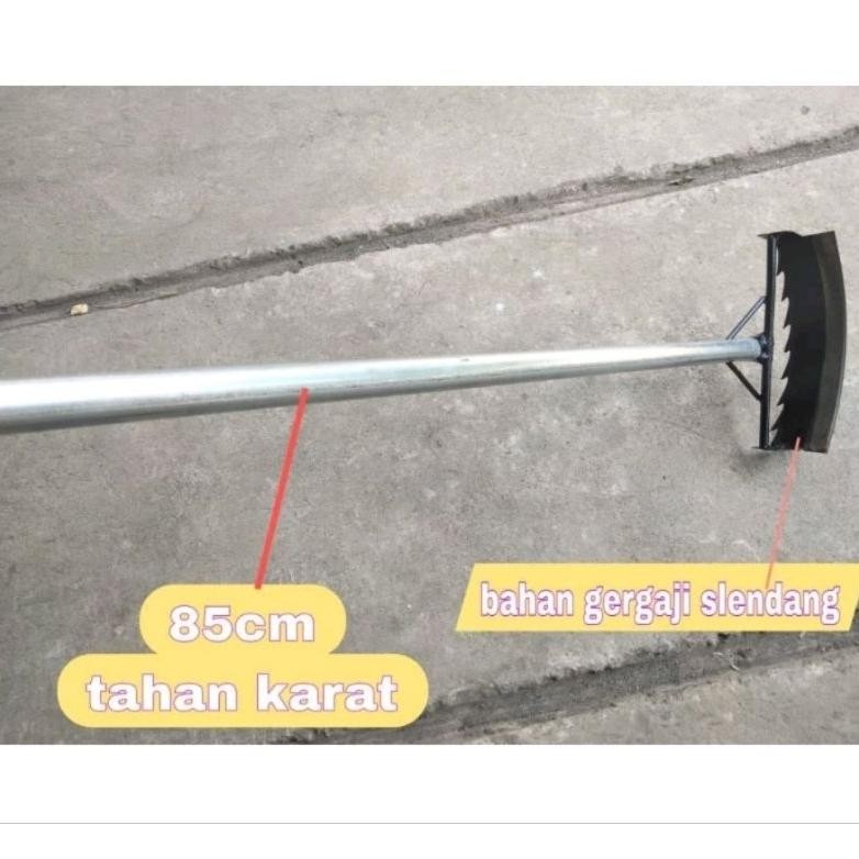 Cangkul Gulma Plus Gagang Bahan Baja Gergaji Selendang Asli
