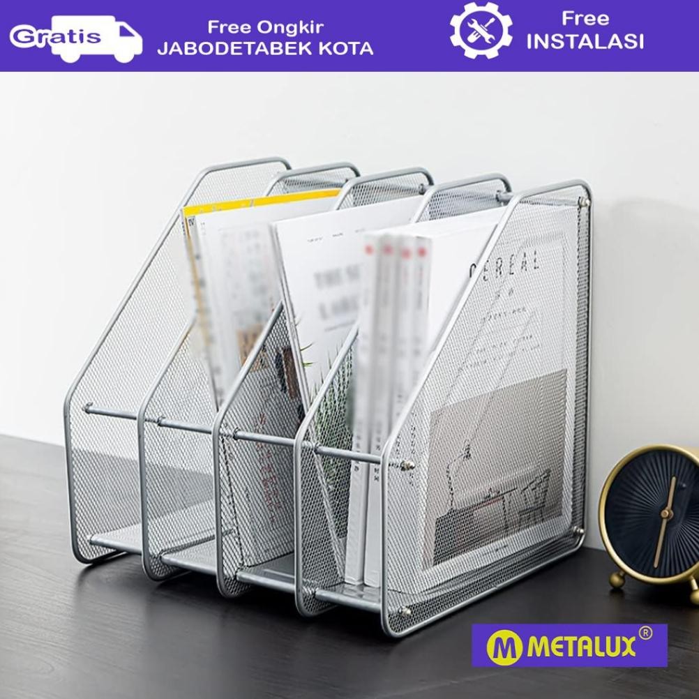 

READY STOK Metalux File Rack L - Rak Dokumen Layer | Document Rack Siap kirim