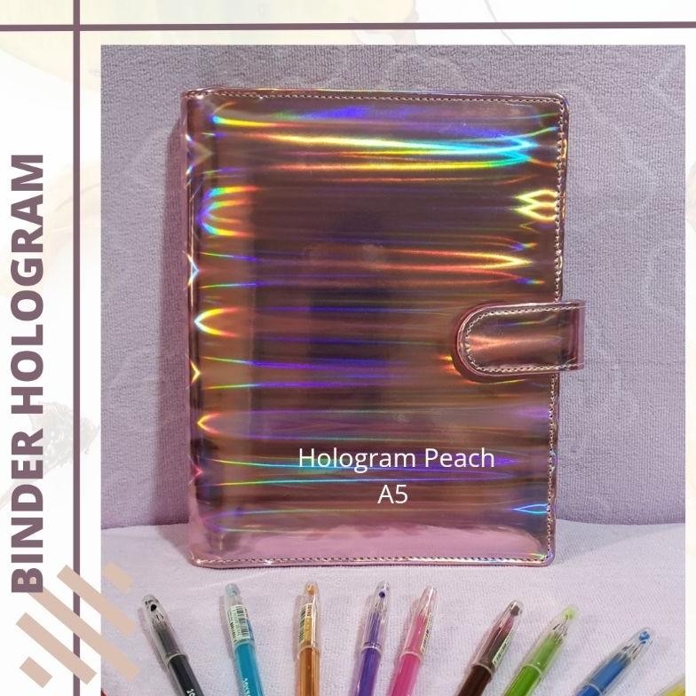 

Binder Hologram A5 (20r) & B5 (26r) Kulit Sintesis