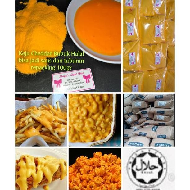 

Kerry Cheztone kuning 100gr 50gr Halal keju kuning saus keju ayam goreng kerry Keju bubuk cheese powder saus keju cheese sauce deep best seller cheese sauce keju tabur