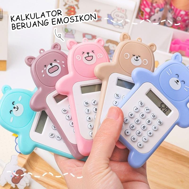 

Hc Calculator Mini Portable Motif Bear Kalkulator Portable Mini Beruang Kalkulator Unik Kalkulator 8 Digit Mini Portable Kalkulator Beruang Tombol Karet Kalkulator Sekolah /Stationary Warna Warni