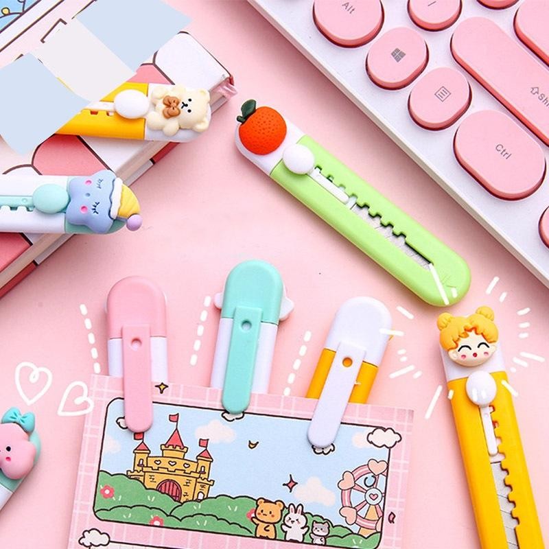

Cutter Mini Motif Karakter Paper Box Cutter Gaya Lucu Korea Import Psk004