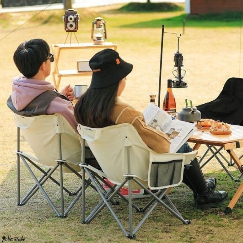 Ollahom Kursi Lipat Camping Kursi Outdoor Kursi Lipat Santai Portable  Serbaguna