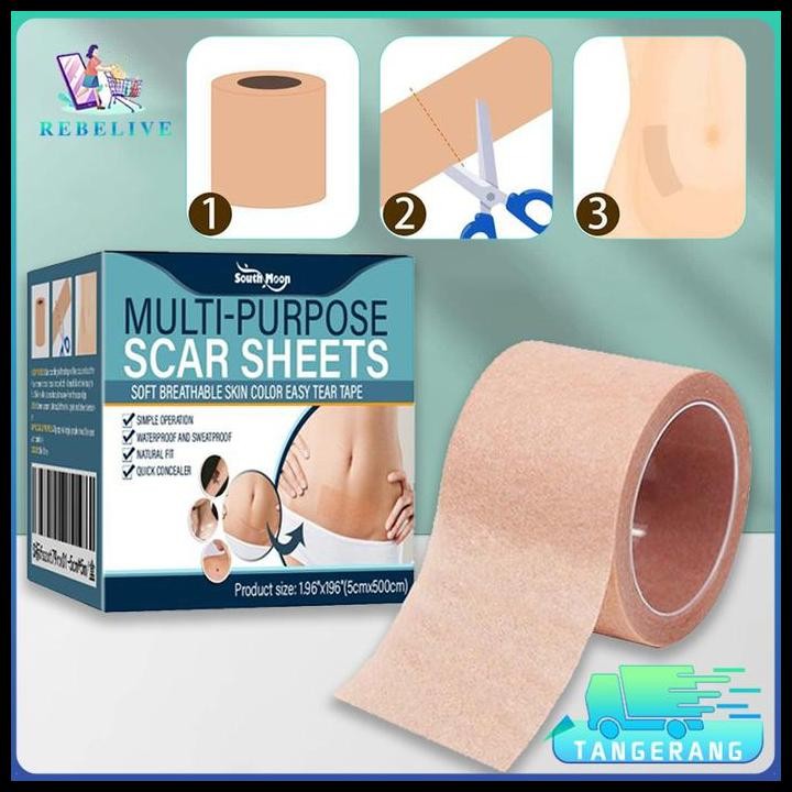 Penutup Tattoo Covering Patch Silicone Scar Sheet Bekas Luka