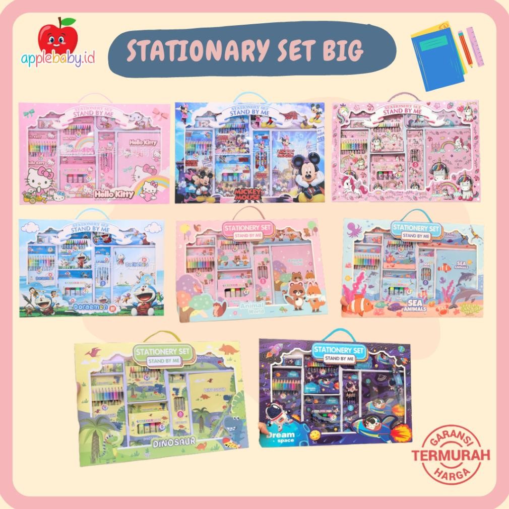 

Stationary Set Big Peralatan Sekolah Anak Alat Tulis Set Perlengkapan Sekolah Anak Kado Ulang Tahun Anak