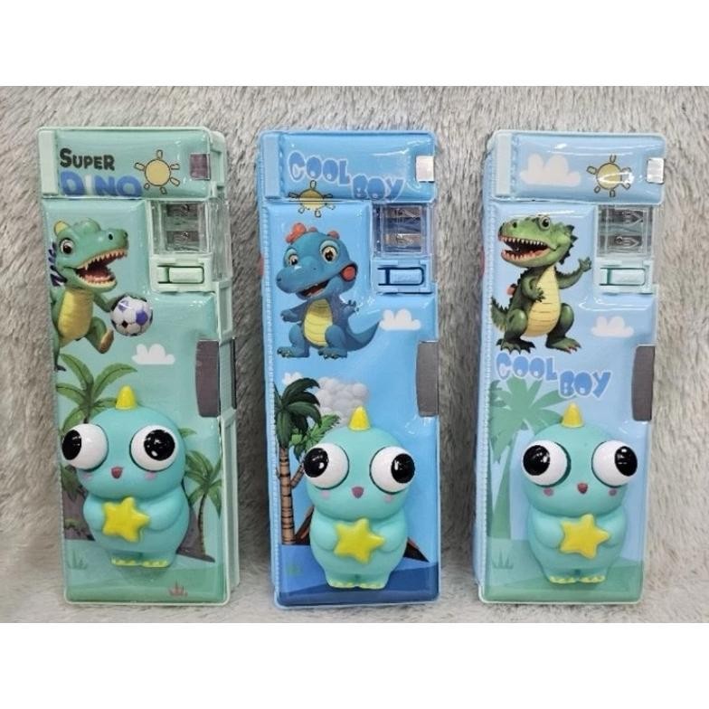 

Tempat Pensil / Kotak Pensil / Pensil Case Magnet Mata Timbul / Mata Meloto