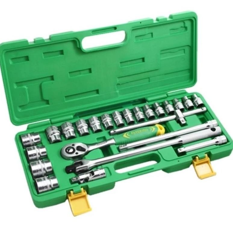 Kunci Sok Set TEKIRO 8-32 24 Pcs / Kunci Socket 24pcs