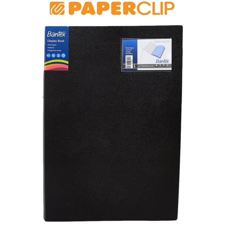 

TERLARIS DISPLAY BOOKS / CLEAR HOLDER BANTEX 3187 F4/60 10 BLACK Siap kirim