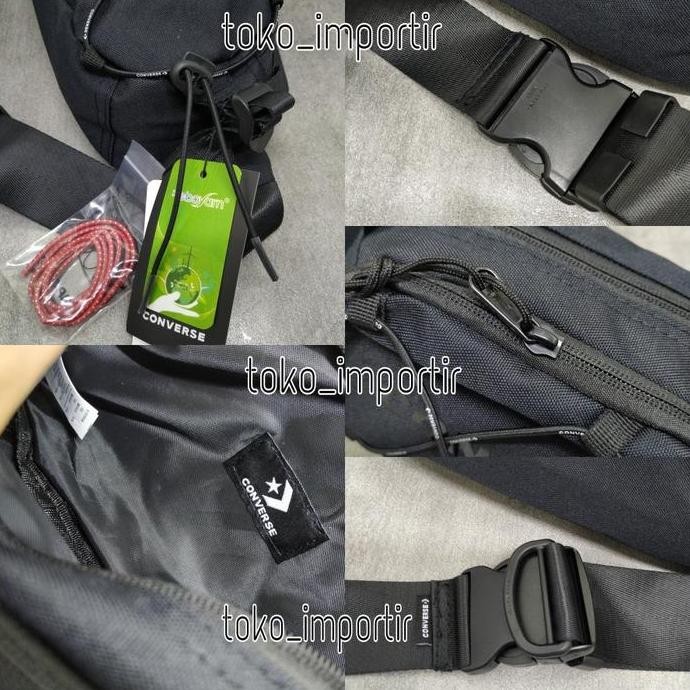 New Collection  Tas Selempang Converse Pria Wanita Tas Pinggang Waistbag Converse
