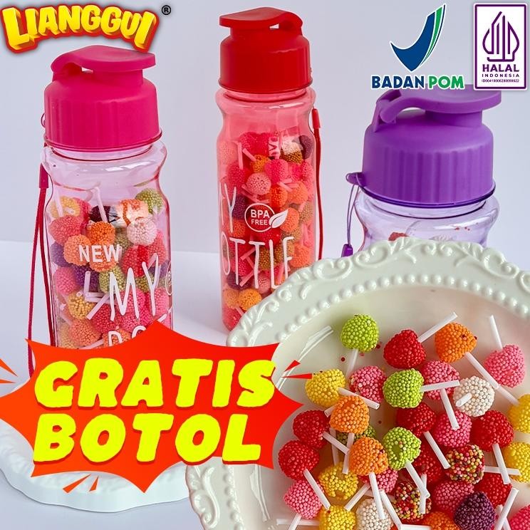 

Permen Botol 2In1 Halal 120Pc Celan Uni Botol Num Grati Hemat Lianggui