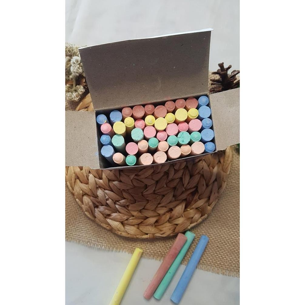 

Original Trisensa Kapur Tulis Warna Kapu Papan Hitam Racun Shopee