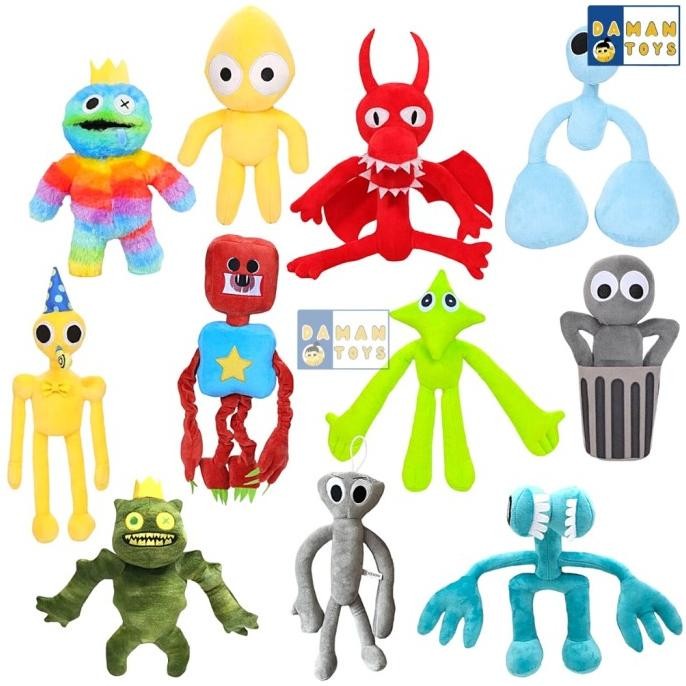 Mainan Boneka Rainbow Friends Roblox Backdoors