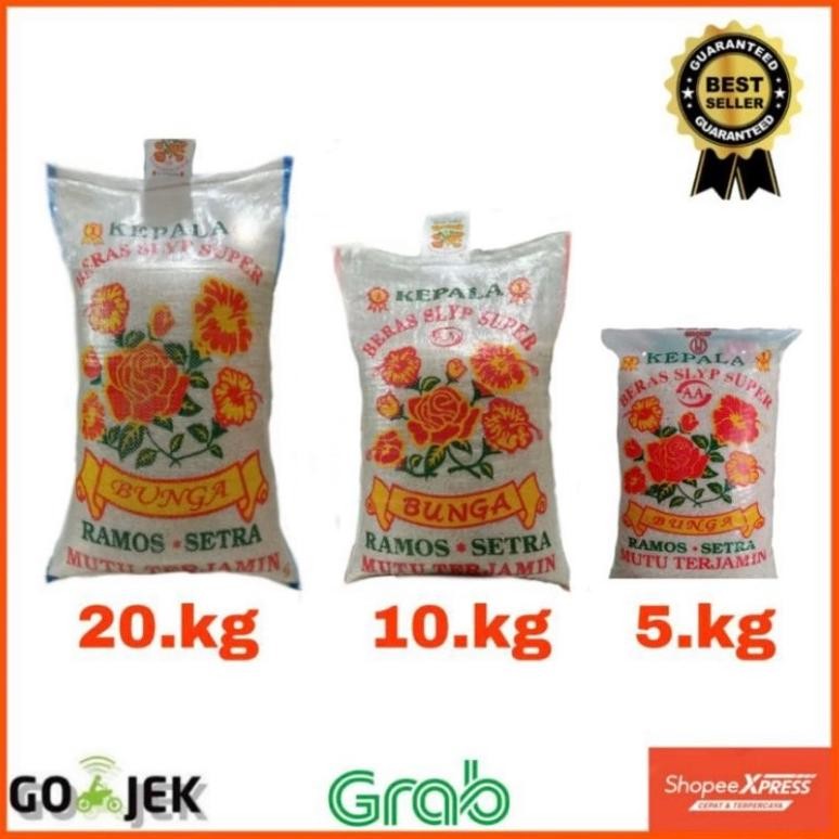 

READY STOCK (CARGO) BERAS CAP BUNGA 5KG 10KG 20KG