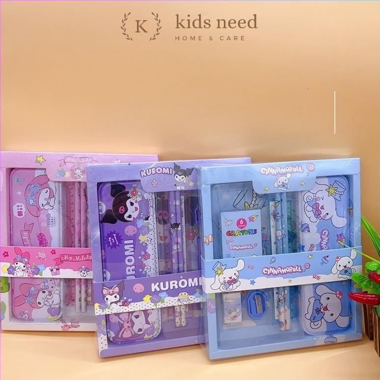 

Segera Kotak Pensil Anak Set 7 In 1 Stationery Untuk Hadiah Anak Sekolah / Alat Tulis Set Kotak Pensil Karakter Murah Lucu