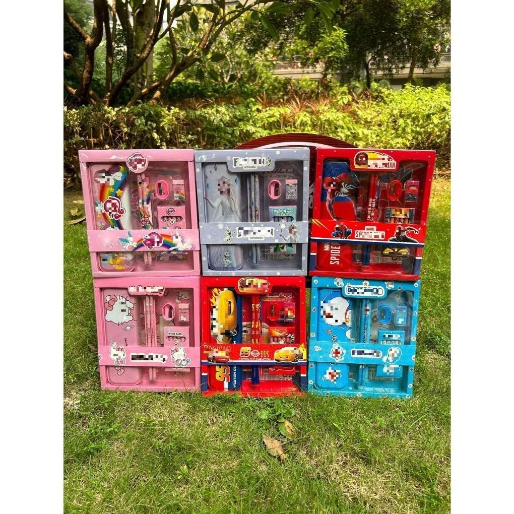 

Promo Bulan Ini Dsm Paket Alat Tulis Set 7 In 1 Set Stationery 7In1 Karakter Kartun Alat Tulis Anak Sekolah Penghapus Pengaris Kotak Pensil Penggaris Crayon