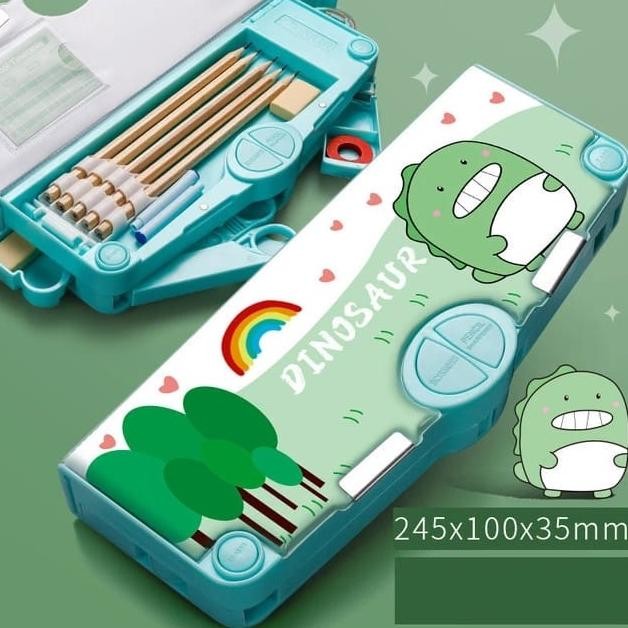 

Trending Kotak Pensil Mekanik Serbaguna Anak Sekolah Mekanik Multifungsi Fullset Penggaris Gunting Original