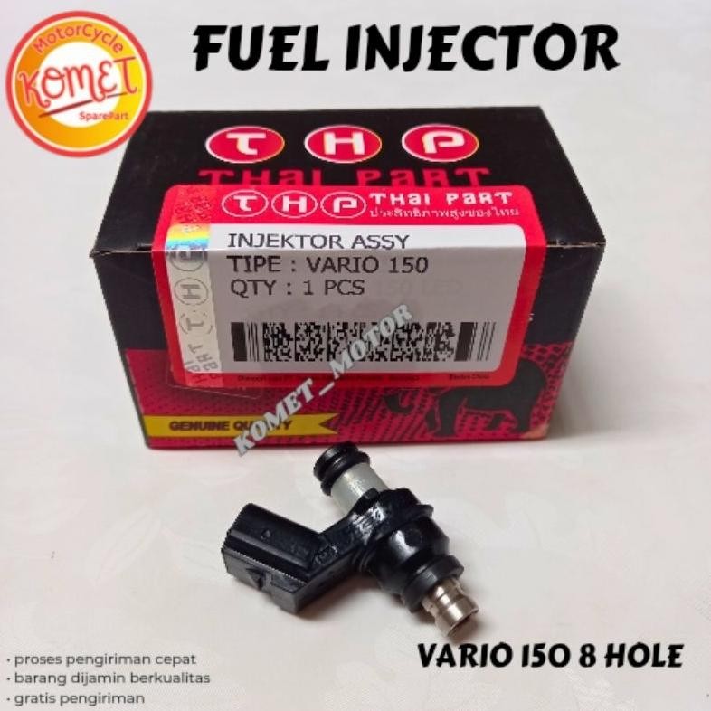NEW!!! [KOMET] INJEKTOR INJECTOR VARIO 150/VARIO 150 NEW/VARIO 150 LED/VARIO 125 NEW LED ~8 HOLE [OR