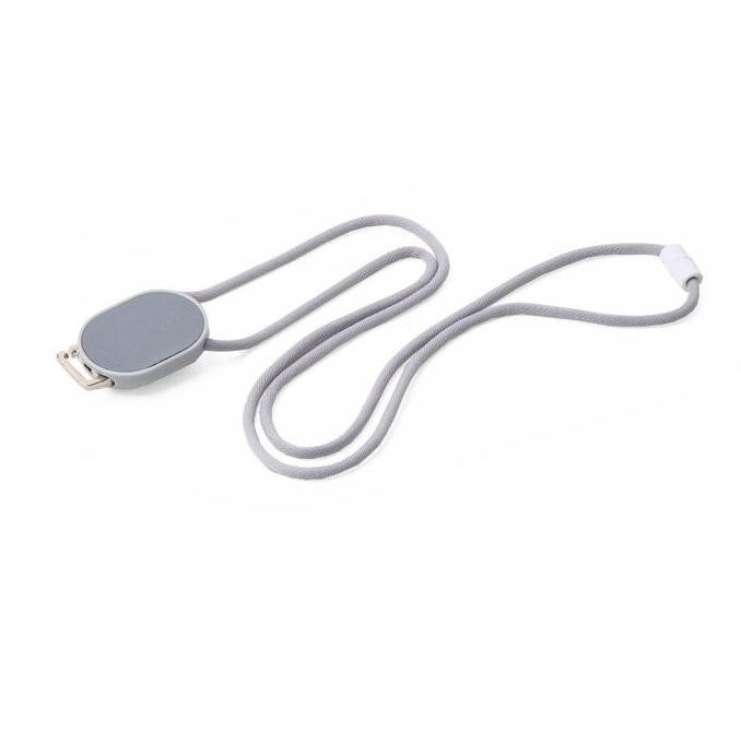 

MURAH Wallts Knot Grey - Tali ID Card Gantungan Lanyard Name Tag Yoyo Mudah Ditarik Klip