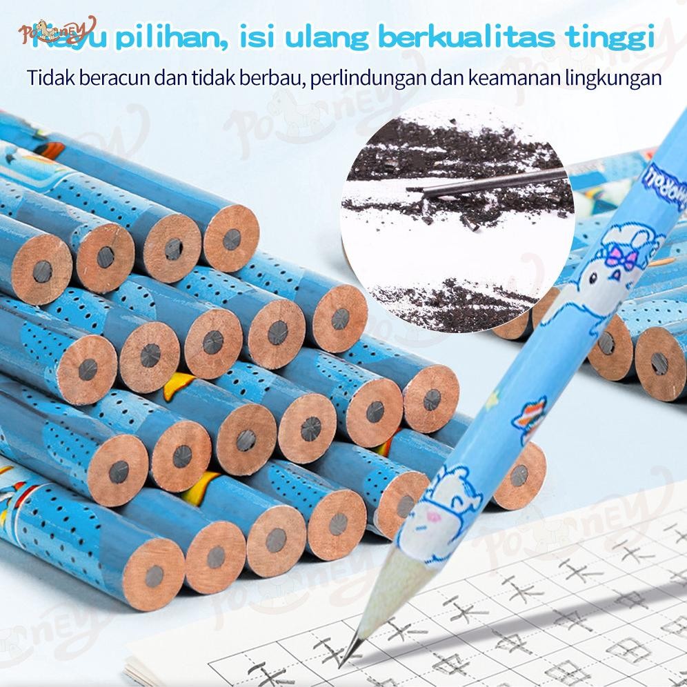 

Mudah Poney Kotak Pensil Anak Set 6 In 1 Stationery Hadiah Anak Alat Tulis Set