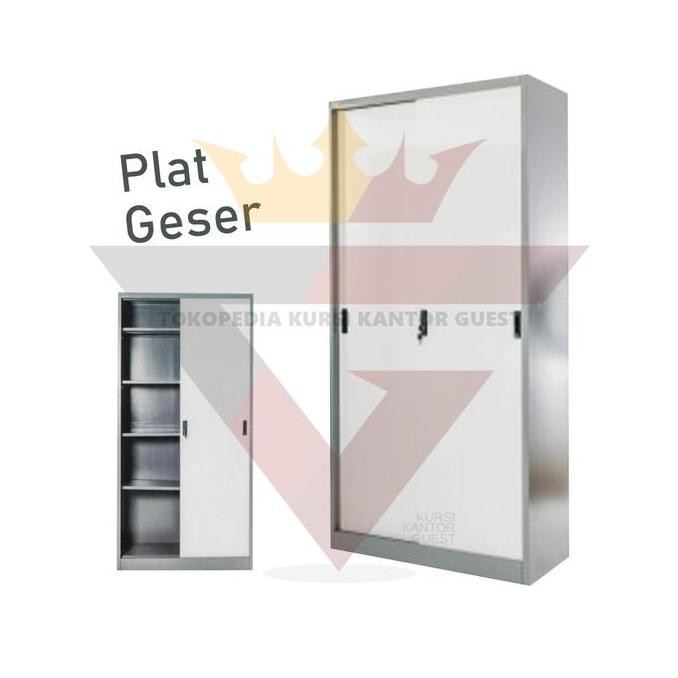 

BRG BARU Lemari Arsip Kantor Besi Sliding Geser Full Plat SC C 18 MS