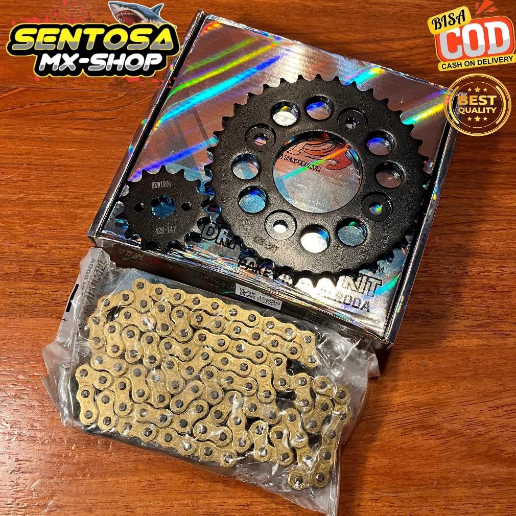 NEW GIGI TARIK KOMPLIT - GEAR SET SUPRA FIT NEW | SUPRA X 125 | REVO LAMA | REVO FIT | REVO ABSOLUTE