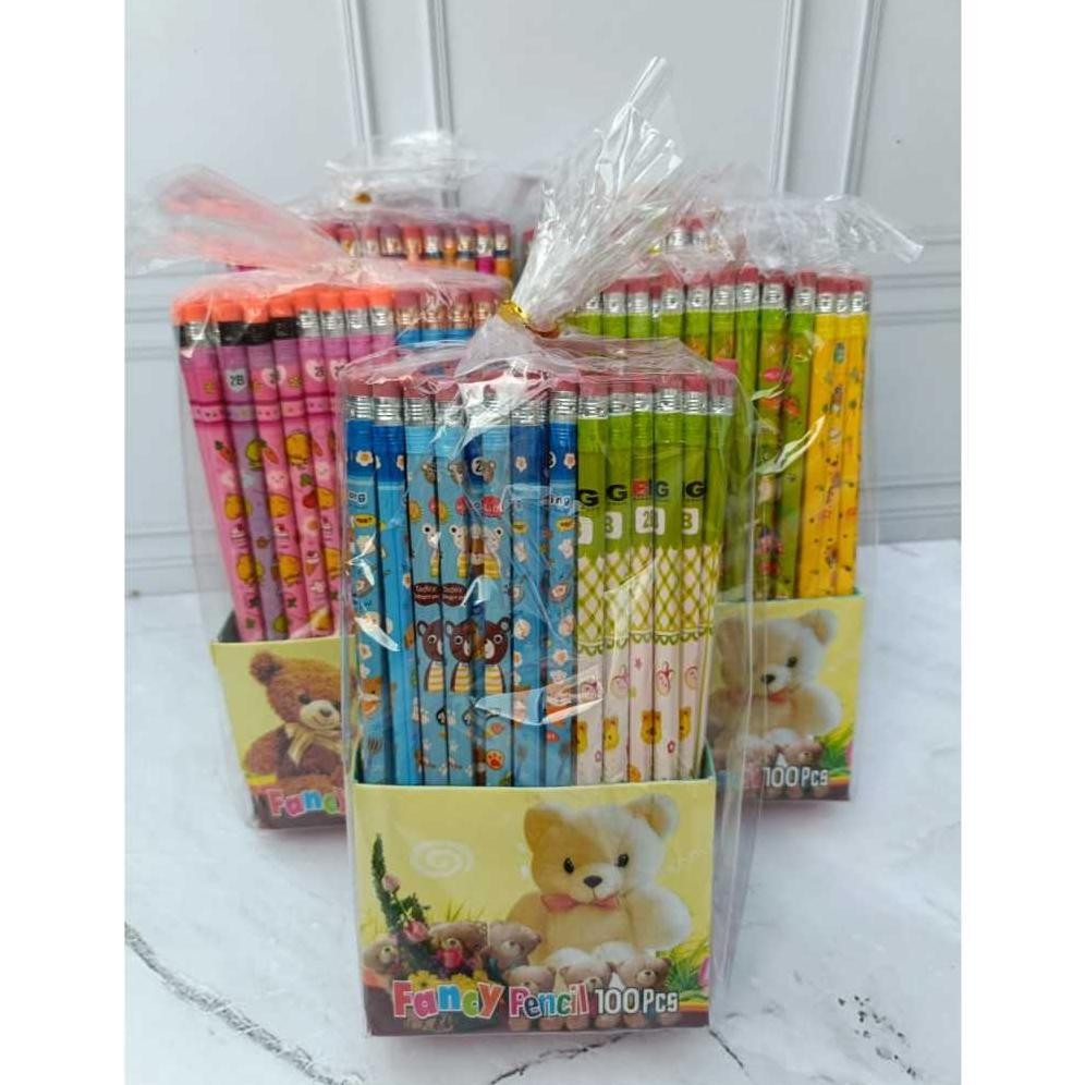 

Solusi Promo Isi 50 / 25 Pcs Pensil 2B Karakter Fancy Ada Penghapus