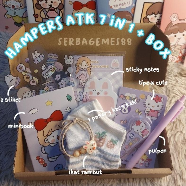 

Segera Serbagemes88 - Set Alat Tulis 7 In 1 Lengkap / Gift Hadiah Hampers Kado Sekolah Sanrio / Gift Box Cute Ulang Tahun Cewek Cowok / Alat Tulis Set Kado Ultah Murah / Stationery Set Wisuda Perpisahan / Paket Ultah Lucu Aesthetic / Kado Unik Anak Anak