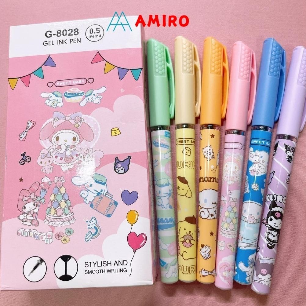 

Bahan Terbaik (12Pcs) Pulpen Ipen Youmei / Bolpen Pen Apel / Gel Pen Apple Youmei Karakter Lucu