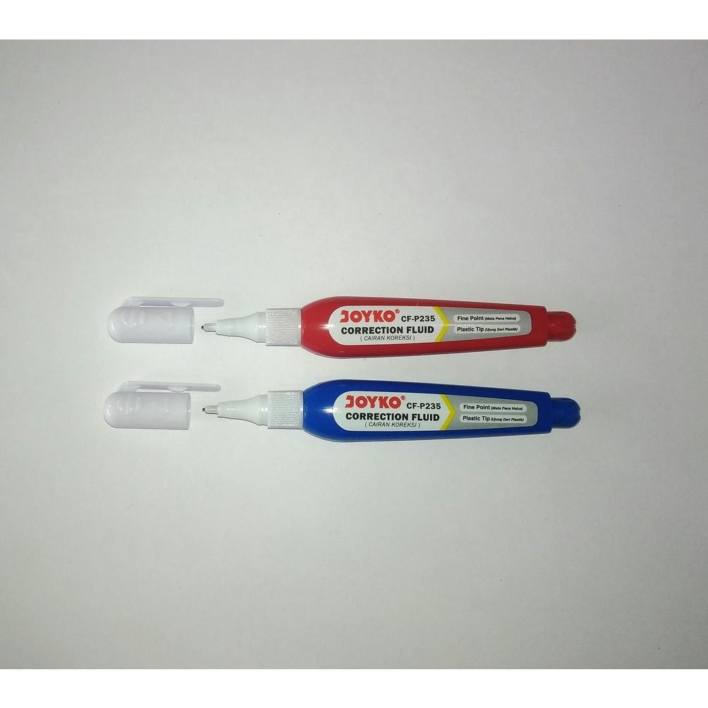 

Unik 1 Lusin Correction Fluid / Tip Ex Cair Joyko Cf-P235 (12 Pcs)