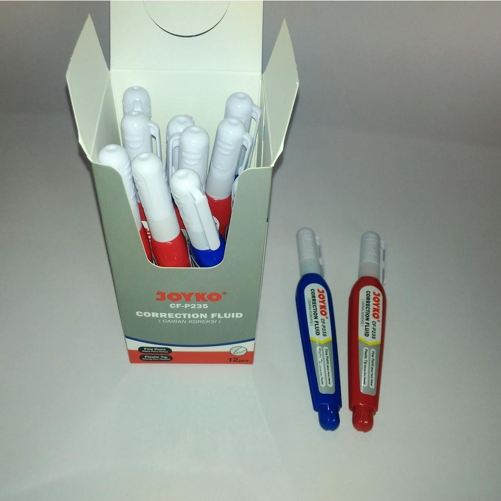 

Efisien 1 Lusin Correction Fluid / Tip Ex Cair Joyko Cf-P235 (12 Pcs)