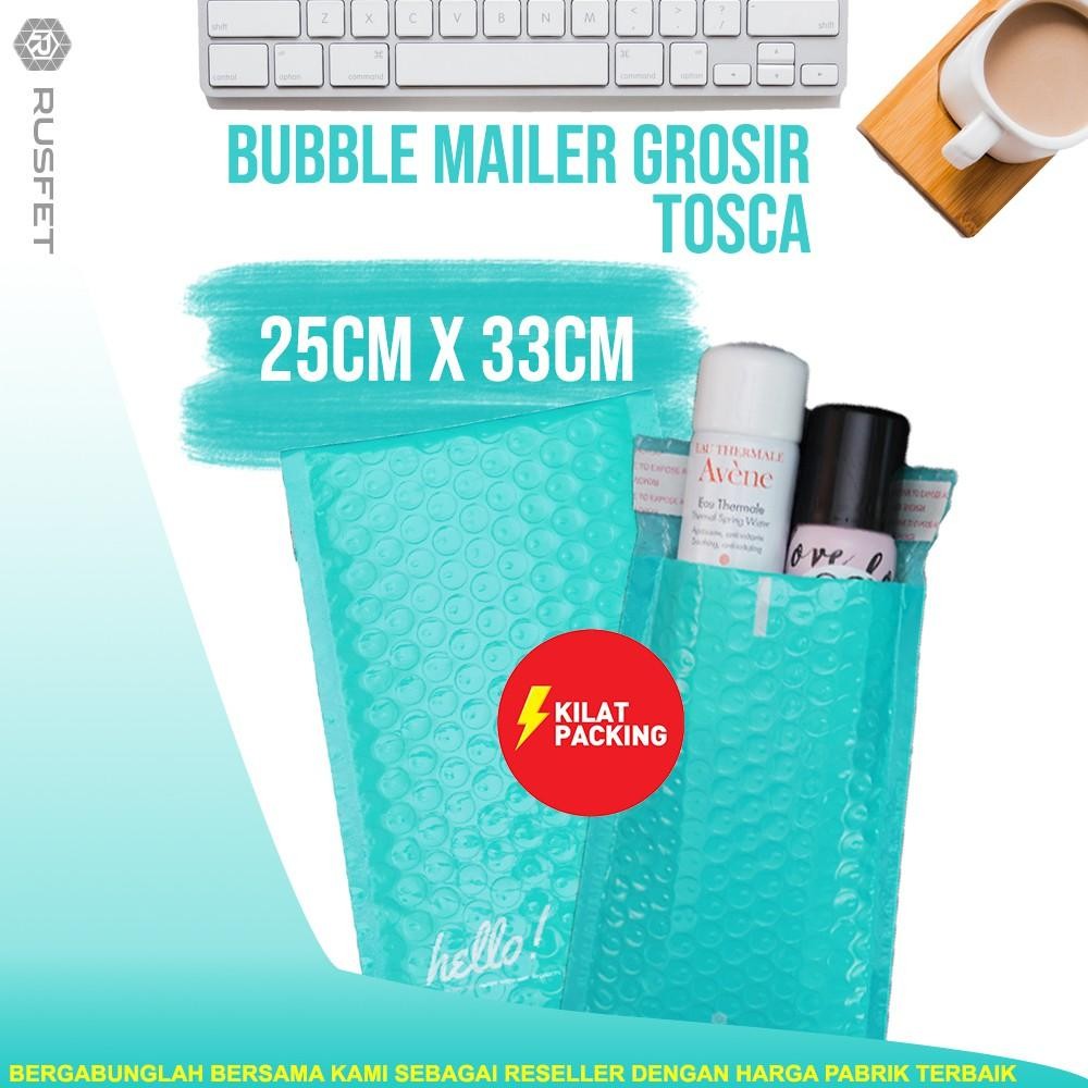 

Amplop Bubble 25Cm X 33Cm - Bubble Mailer - Bubble Packing Hello Premium Termurah Tosca